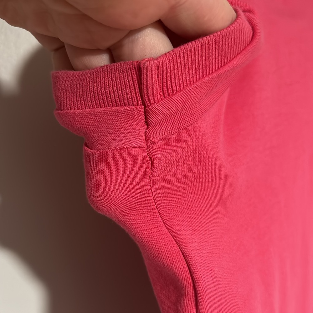 Preloved Ralph Lauren Casual Pink collar dress size 12M - Picture 4 of 10